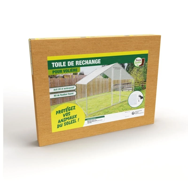 Toile De Rechange Pour Enclos Poulailler/volière 2 Toile De Rechange Pour Enclos Poulailler/volière - Image 2