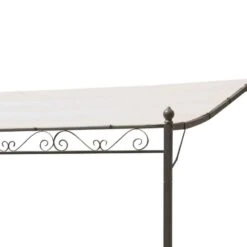 Tonnelle Adossée 4 X 3 M 9 Tonnelle Adossée 4 X 3 M -Intexoo Shop tonnelle adossee beige 4 x 3 m 3