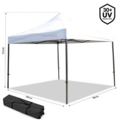 Tonnelle Pliante 3 X 3 Professionnelle, Tente/chapiteau Pour Marchés, Foires... 18 Tonnelle Pliante 3 X 3 Professionnelle, Tente/chapiteau Pour Marchés, Foires... -Intexoo Shop tonnelle pliante 3 x 3 m 3