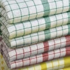 Torchons De Cuisine 5 Torchons De Cuisine -Intexoo Shop torchons de cuisine lot de 10 2