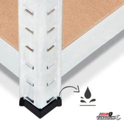 Triple étagère Charges Lourdes En Métal, 2m10 De Linéaire, 12 Plateaux 10 Triple étagère Charges Lourdes En Métal, 2m10 De Linéaire, 12 Plateaux -Intexoo Shop triple etagere charges lourdes en metal 2m10 de lineaire 12 plateaux 3