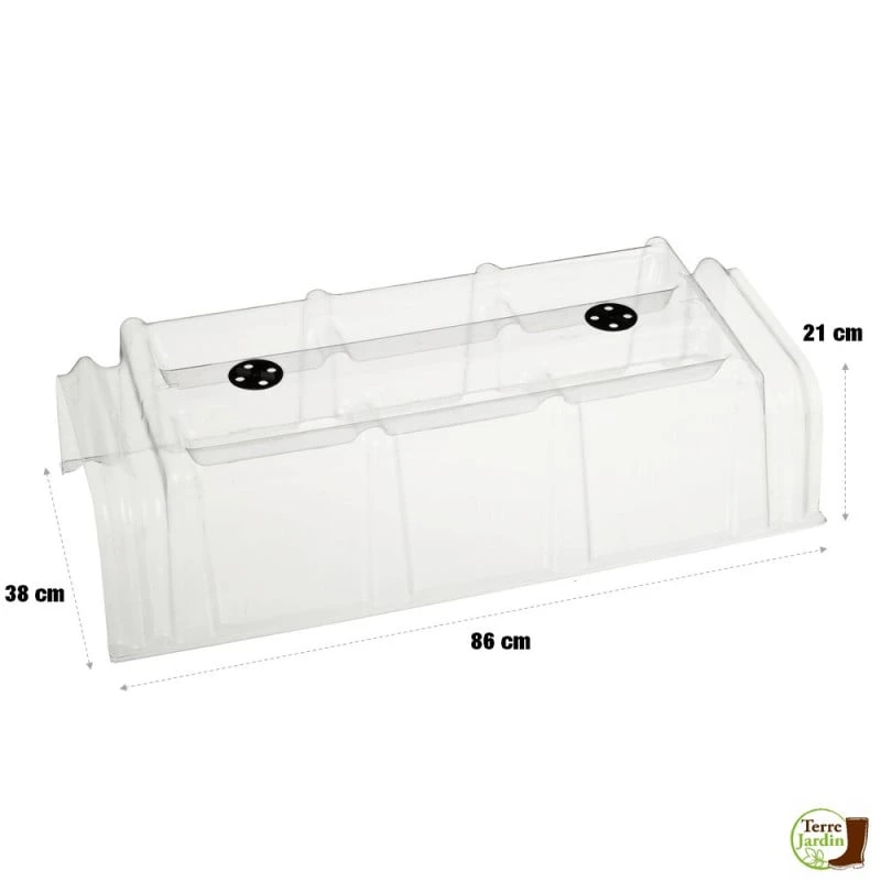 Lot De 30 Tunnels De Forçage Transparents De 86cm 2 Lot De 30 Tunnels De Forçage Transparents De 86cm - Image 2
