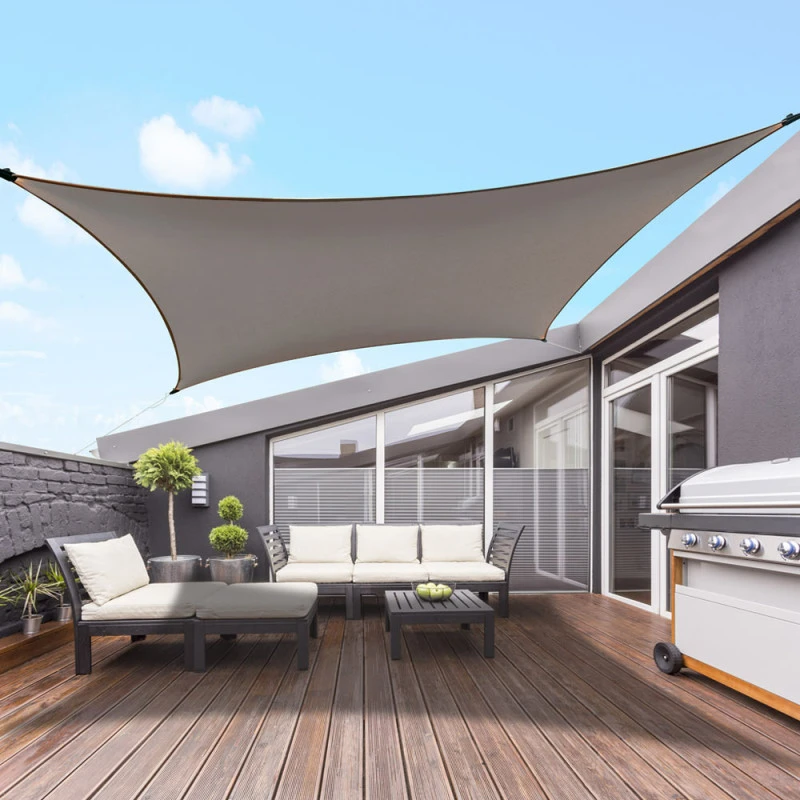 Voile D'ombrage Rectangulaire Extensible 2 Voile D'ombrage Rectangulaire Extensible - Image 2