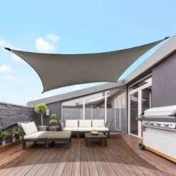 Voile D'ombrage Rectangulaire Extensible 11 Voile D'ombrage Rectangulaire Extensible -Intexoo Shop voile d ombrage rectangulaire 2