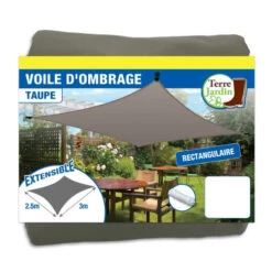 Voile D'ombrage Rectangulaire Extensible 16 Voile D'ombrage Rectangulaire Extensible -Intexoo Shop voile d ombrage rectangulaire 7