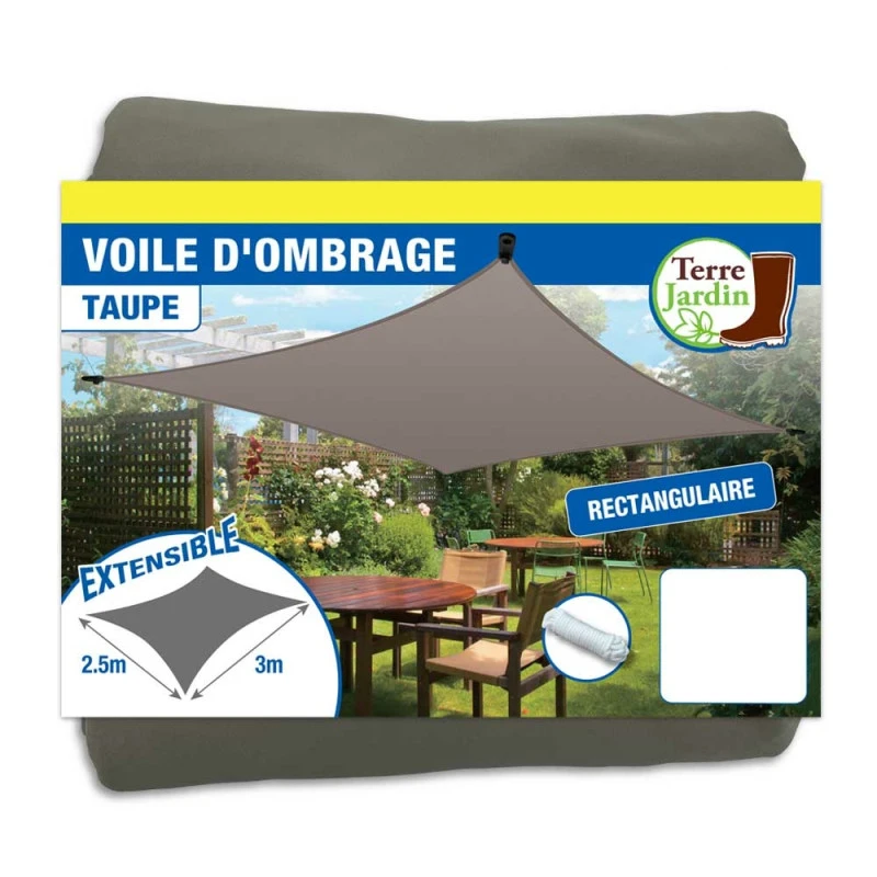 Voile D'ombrage Rectangulaire Extensible 8 Voile D'ombrage Rectangulaire Extensible - Image 8