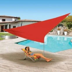 Voile D'ombrage Triangulaire 24 Voile D'ombrage Triangulaire -Intexoo Shop voile d ombrage triangulaire 4